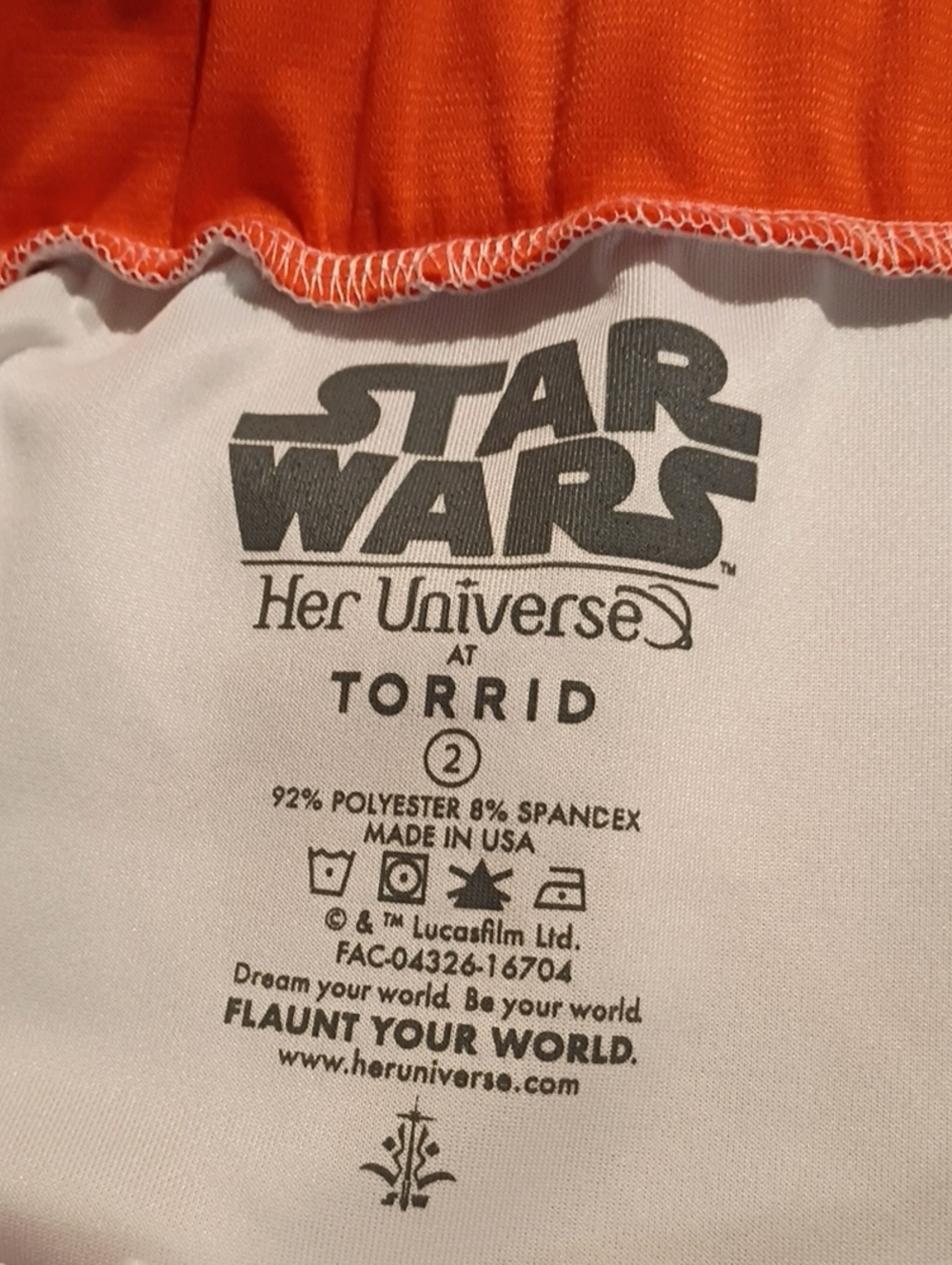 Star Wars Her Universe Torrid USA. 2,2x BB8 Cos Play Costume Fit-and-Flare Dress - Picture 4 of 4